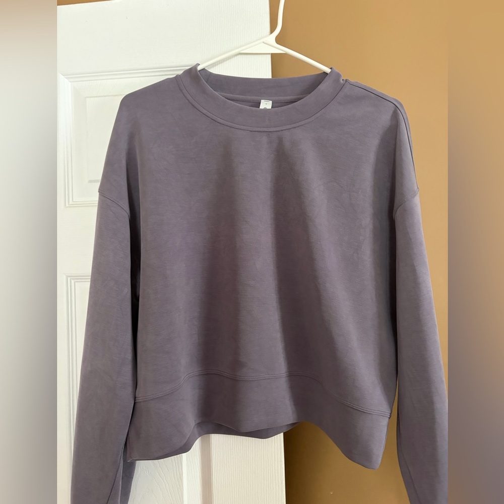 Lululemon Softstreme Perfectly Oversized Cropped Crew